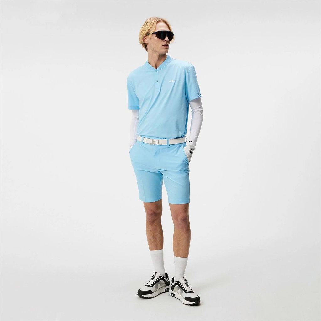 Quần shorts golf nam Eloy Shorts Baltic Sea GMPA08943-O493 | J.Lindebe