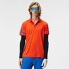 Áo golf nam tay ngắn Heath Regular Fit Polo Tangerine Tango Melange GM