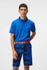 Áo golf nam tay ngắn KV Regular Fit Polo Nautical Blue Melange GMJT091