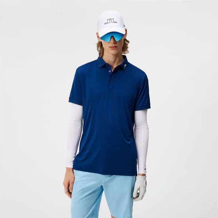 Áo golf nam tay ngắn KV Regular Fit Polo Estate Blue GMJT09158-O341 |
