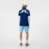 Áo golf nam tay ngắn KV Regular Fit Polo Estate Blue GMJT09158-O341 |