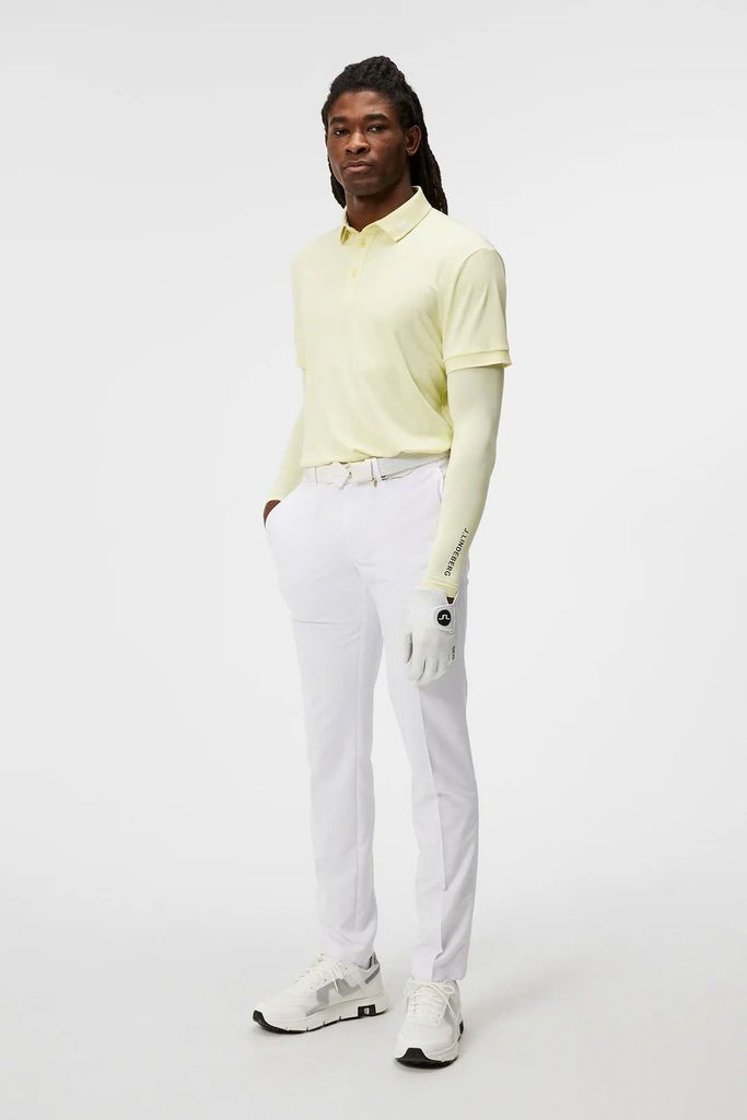 Áo golf nam tay ngắn KV Regular Fit Polo Wax Yellow GMJT09158-K056 | J