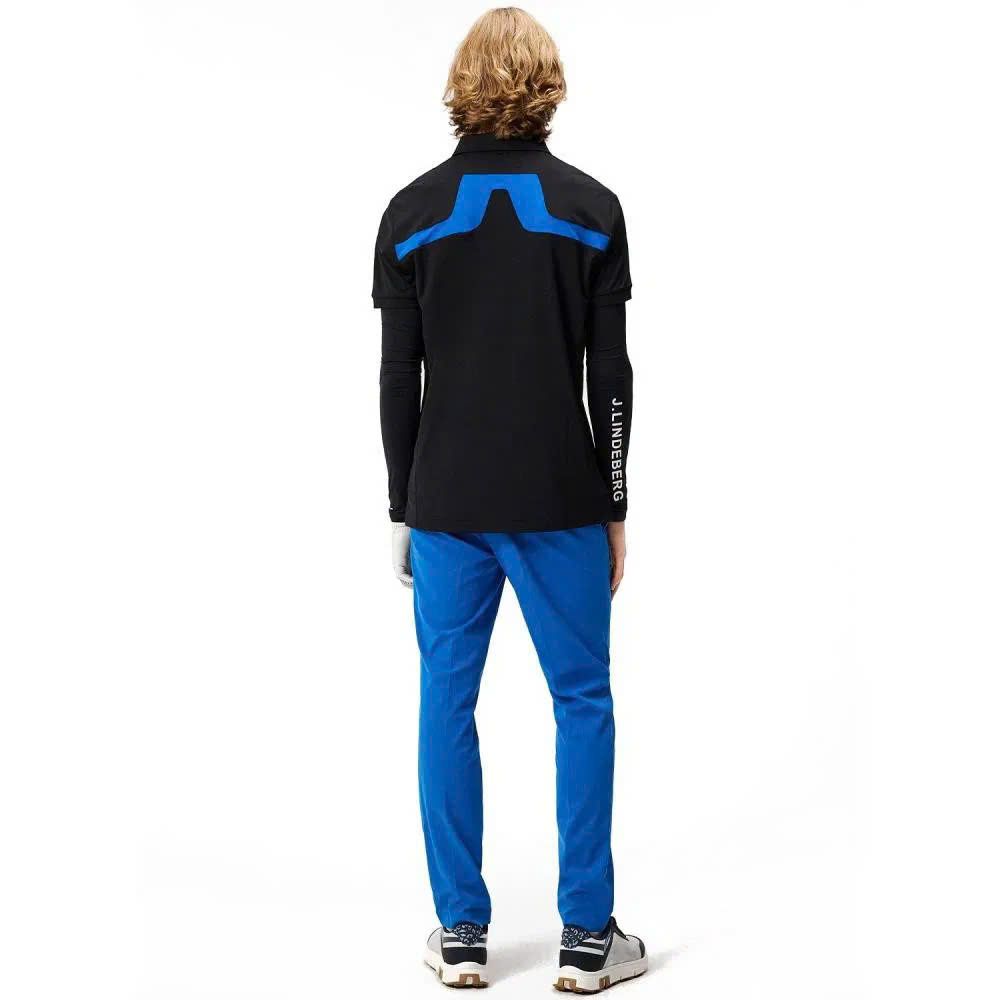 Áo golf nam tay ngắn KV Regular Fit Polo BLACK GMJT09158-9999 | J.Lind