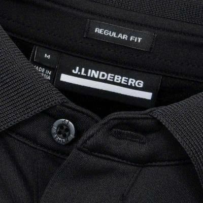 Áo golf nam tay ngắn KV Regular Fit Polo BLACK GMJT09158-9999 | J.Lind