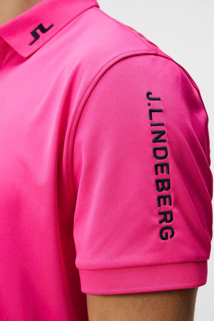 Áo golf nam tay ngắn Tour Tech Reg Fit Polo Fuchsia Purple GMJT09157-Q