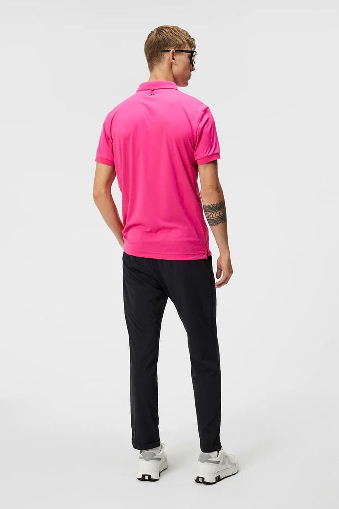 Áo golf nam tay ngắn Tour Tech Reg Fit Polo Fuchsia Purple GMJT09157-Q