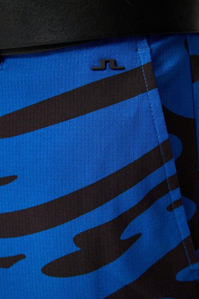 Quần shorts golf nam Tim Print Shorts Neptune Nautical Blue GMPA08935-