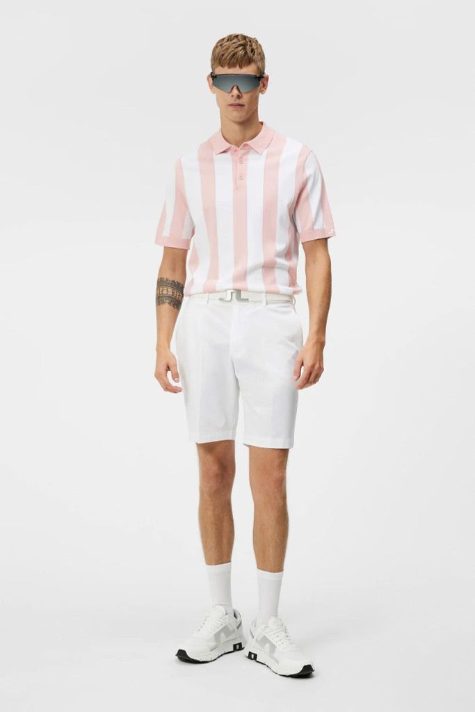 Quần shorts golf nam Vent Tight Shorts White GMPA09698-0000 | J.Lindeb