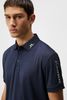 Áo golf nam tay ngắn Tour Tech Reg Fit Polo Navy Melange GMJT09157-688