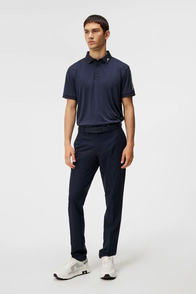 Áo golf nam tay ngắn Tour Tech Reg Fit Polo Navy Melange GMJT09157-688