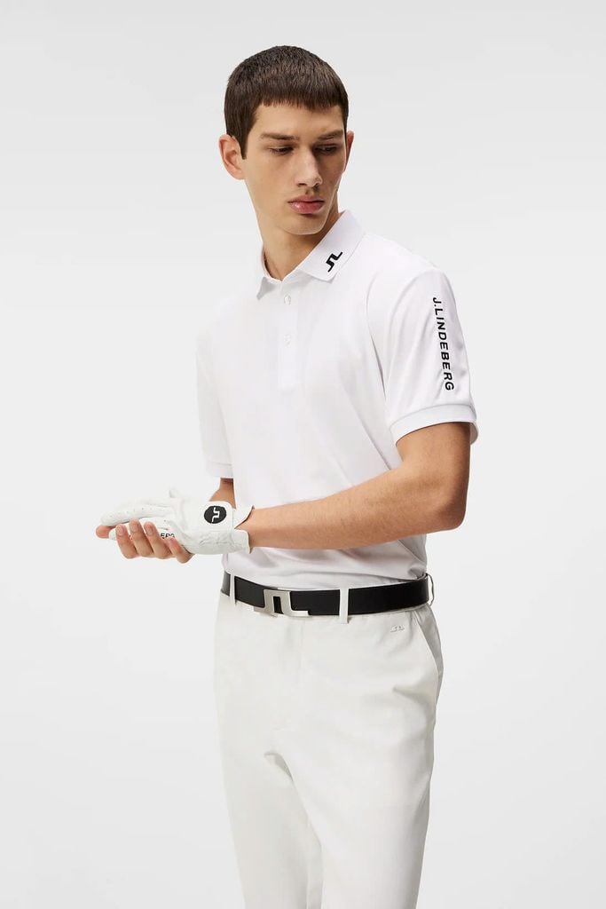 Áo golf nam tay ngắn Tour Tech Reg Fit Polo WHITE GMJT06337-0000 | J.L