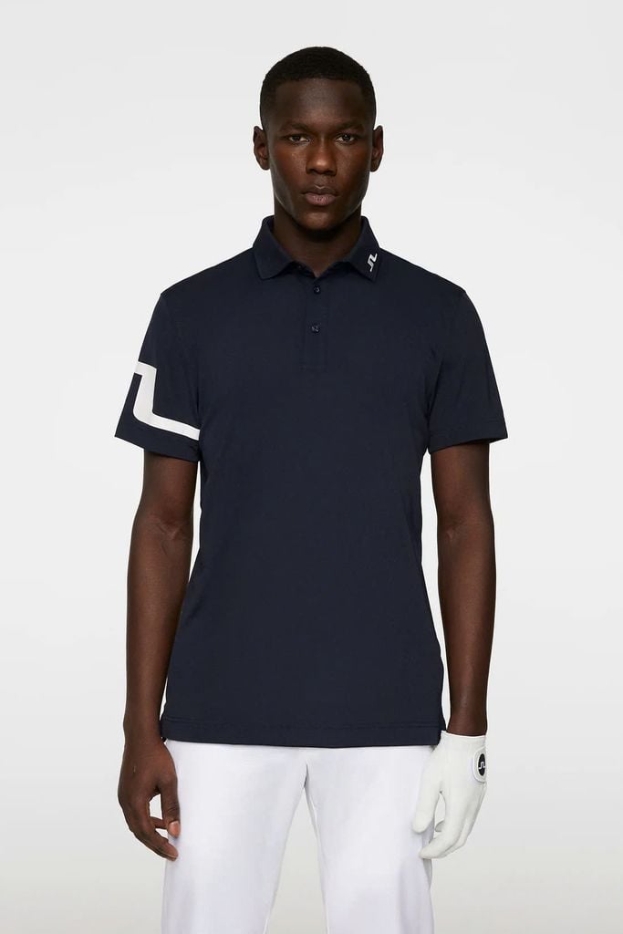 Áo golf nam tay ngắn Heath Regular Fit Golf Polo JL NAVY GMJT06335-685