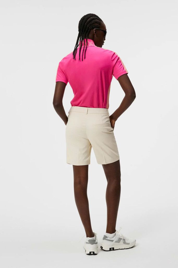 Áo golf nữ tay ngắn Pip Polo Fuchsia Purple GWJT09010-Q116 | J.Lindebe