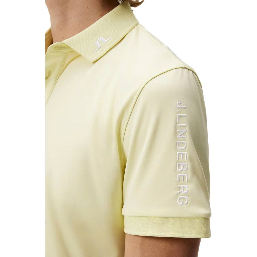 Áo golf nam tay ngắn Tour Tech Reg Fit Polo Wax Yellow GMJT09157-K056