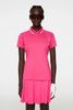 Áo golf nữ tay ngắn Rebecca Polo Pink Peacock GWJT10729-S153 | J.Linde
