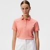 Áo golf nữ tay ngắn Tour Tech Polo Burnt Coral  GWJT09006-S086 | J.Lin