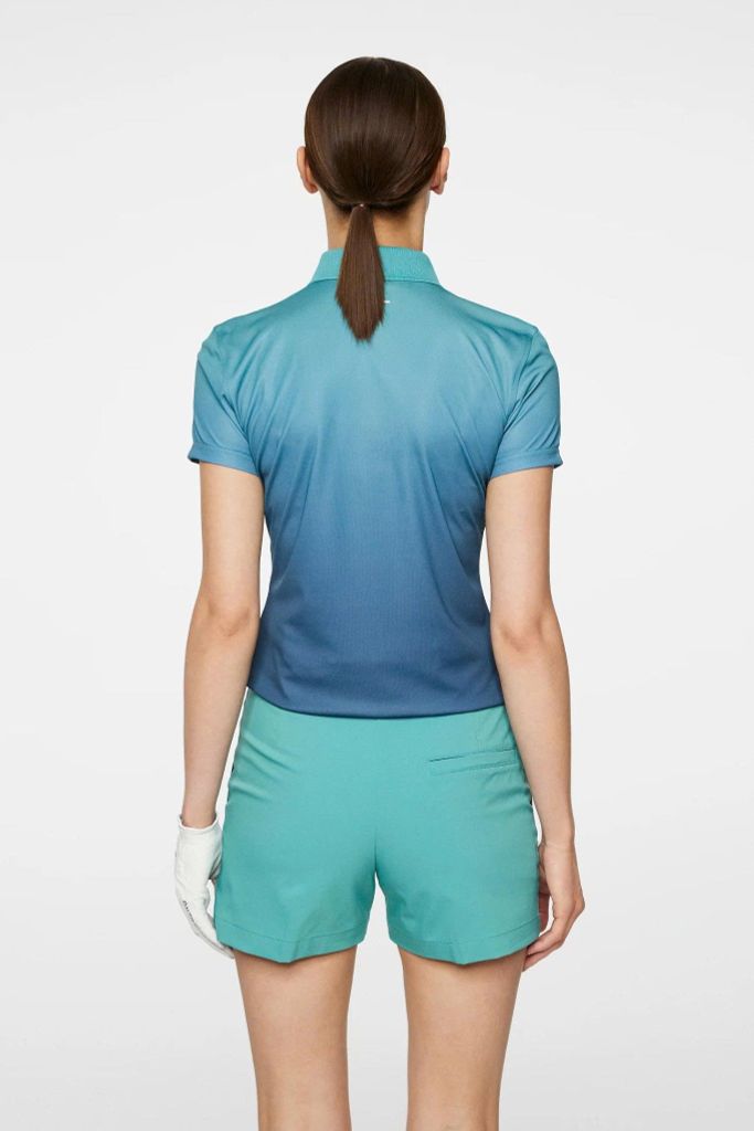 Áo golf nữ tay ngắn Tuva Polo WH24/PS25 Spectrum Fade Teal L GWJT12639