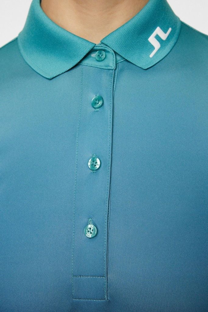 Áo golf nữ tay ngắn Tuva Polo WH24/PS25 Spectrum Fade Teal L GWJT12639