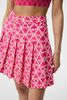 Váy golf Adina Print Skirt Geo Fuchsia Purple GWSD09295-S193 | J.Linde