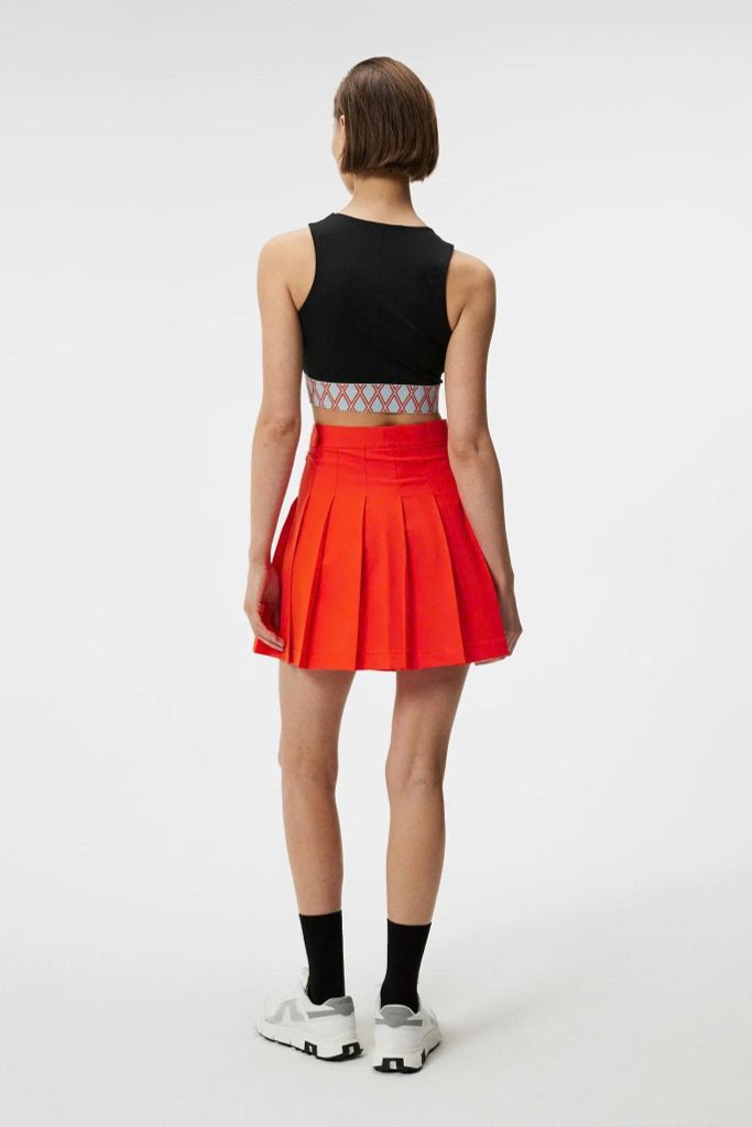 Váy golf Adina Skirt Tangerine Tango GWSD09294-G016 | J.Lindeberg