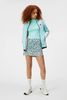 Váy golf Amelie Print Skirt Leopard Aruba Blue GWSD09352-O495 | J.Lind