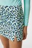 Váy golf Amelie Print Skirt Leopard Aruba Blue GWSD09352-O495 | J.Lind