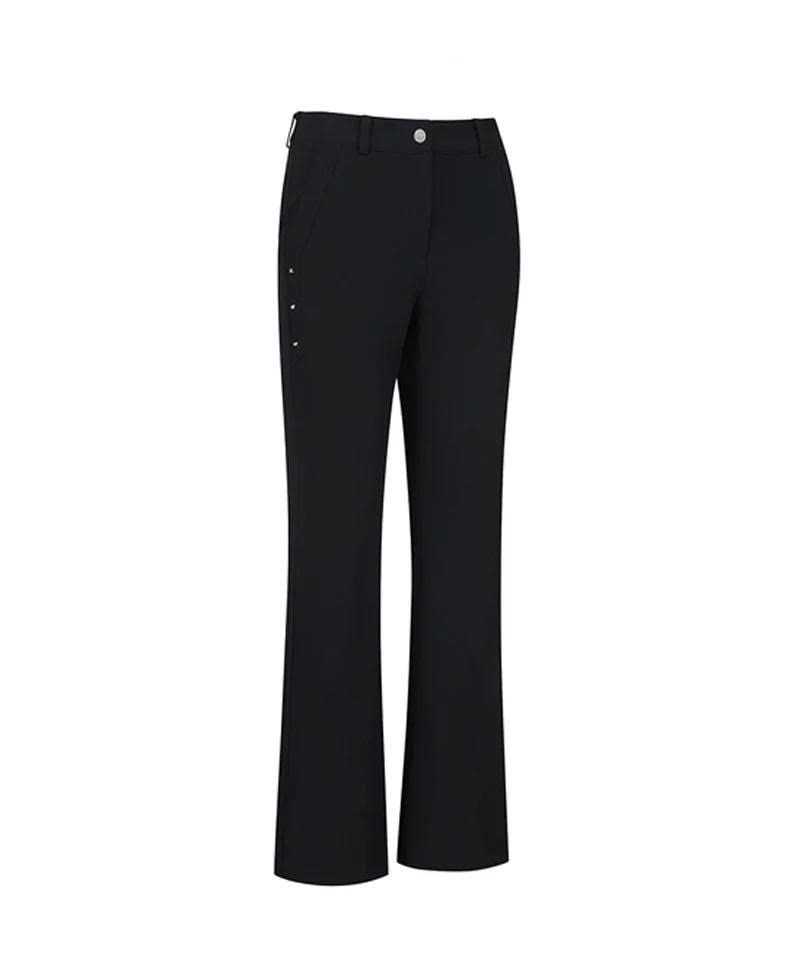 Quần dài golf nữ Side Point Boots Cut L/PT - Black AGESWPT03BK | Anew