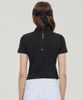 Áo golf nữ tay ngắn Beads Point Short T-Shirt - Black AGEMWTS06BK | An