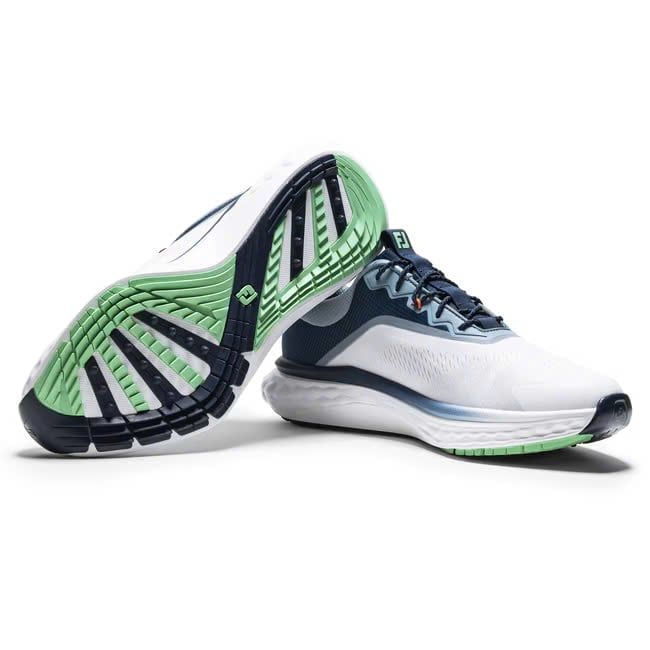 Giày golf nam FF QUANTUM WHT/NVY/GRN - 57041 | FootJoy