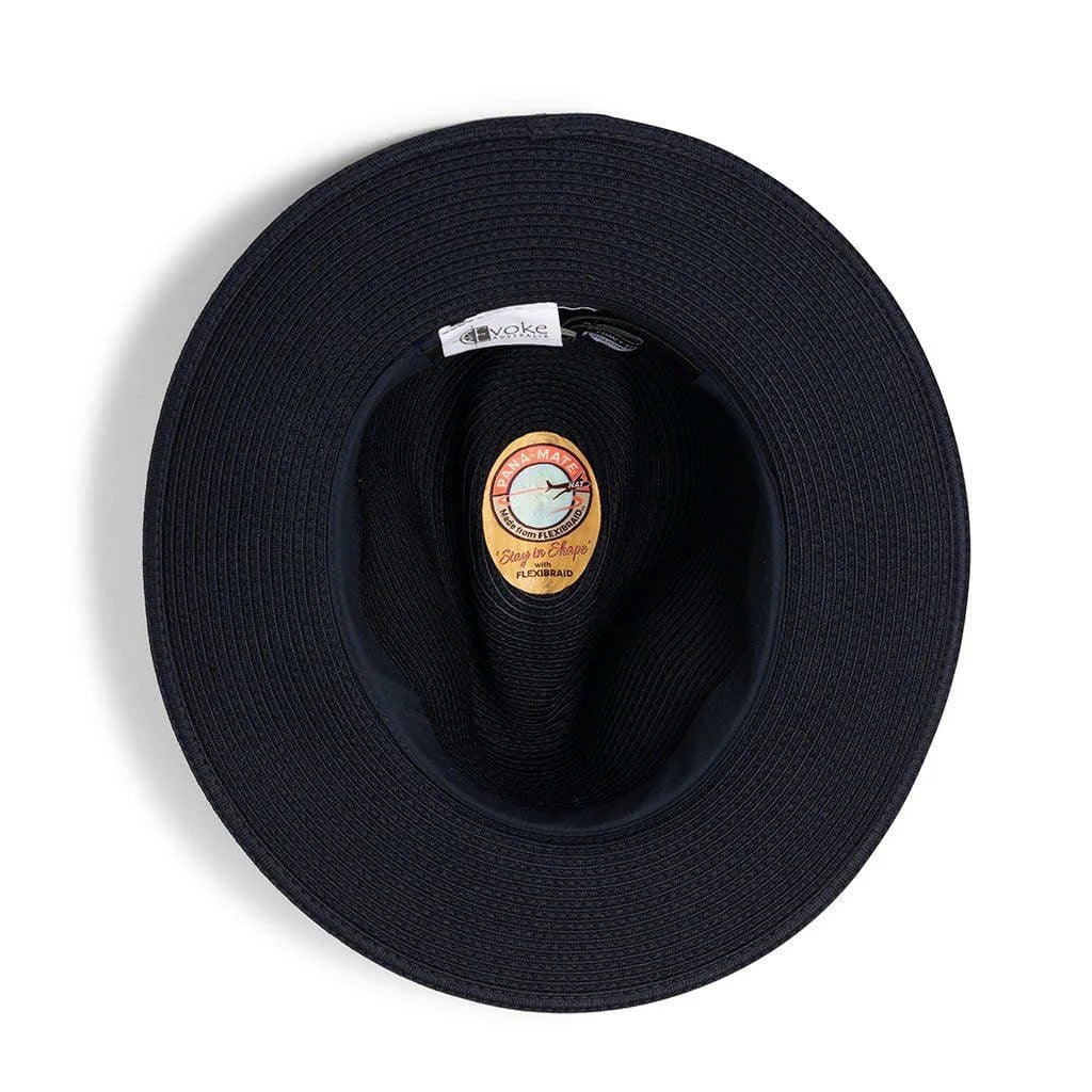 Mũ golf rộng vành PHOENIX PANAMATE Hat Ball Marker BLACK | Evoke