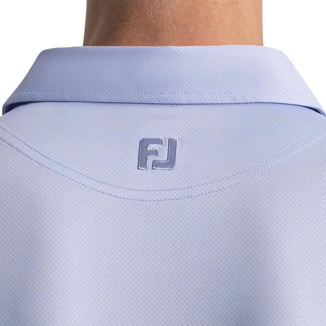 Áo golf nam tay ngắn Tonal Dot Print Lisle Periwinkle 37505 | FootJoy