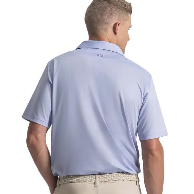 Áo golf nam tay ngắn Tonal Dot Print Lisle Periwinkle 37505 | FootJoy