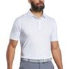 Áo golf nam tay ngắn Tonal Dot Print Lisle WHITE 37498 | FootJoy