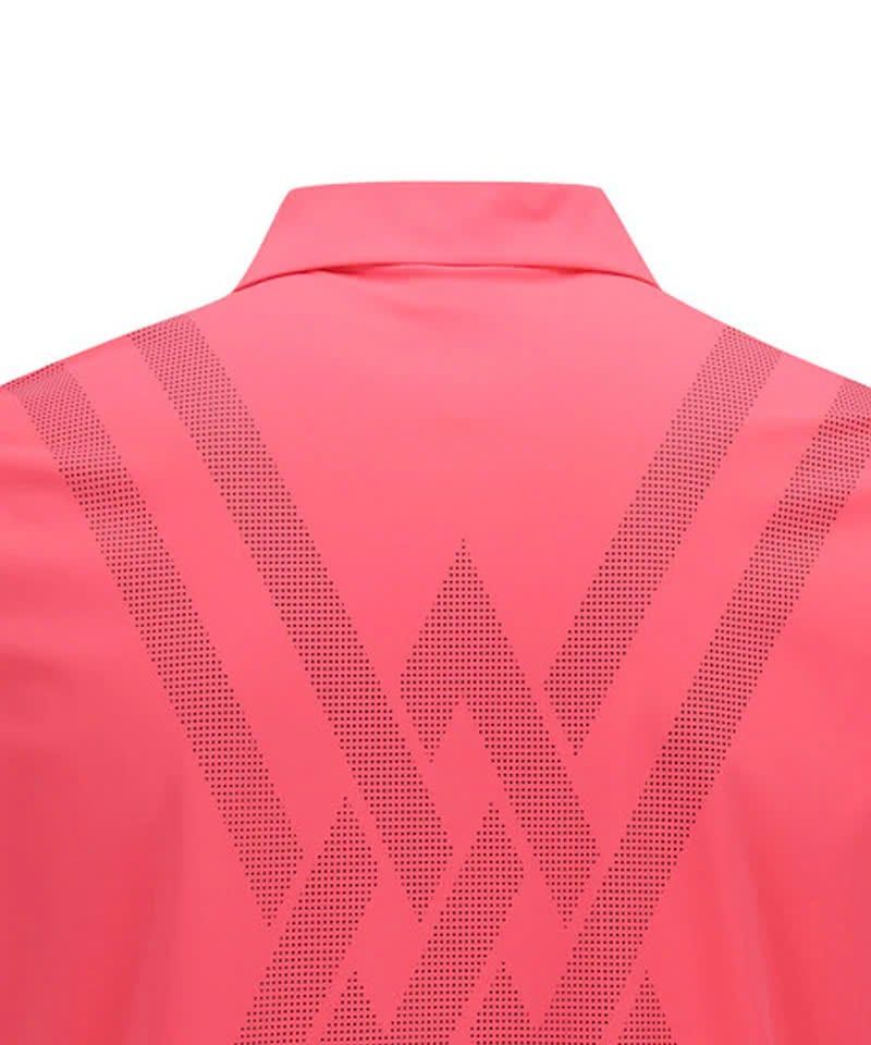 Áo golf nam tay ngắn Signature Logo Short T-Shirt - Black AGEMMTS01BK