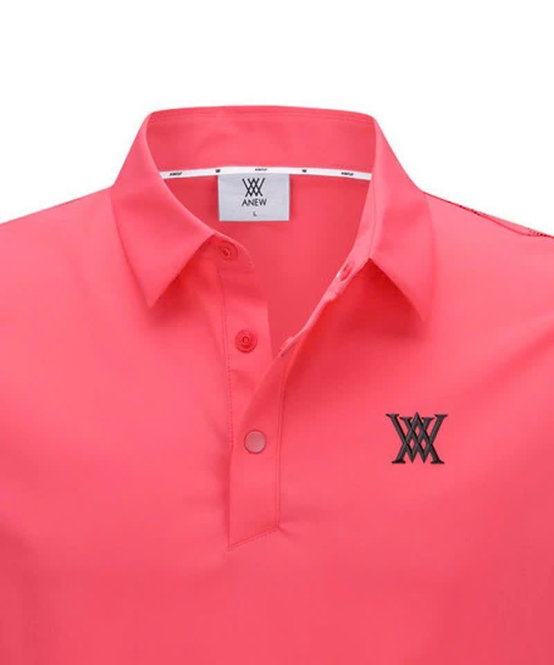 Áo golf nam tay ngắn Signature Logo Short T-Shirt - Black AGEMMTS01BK