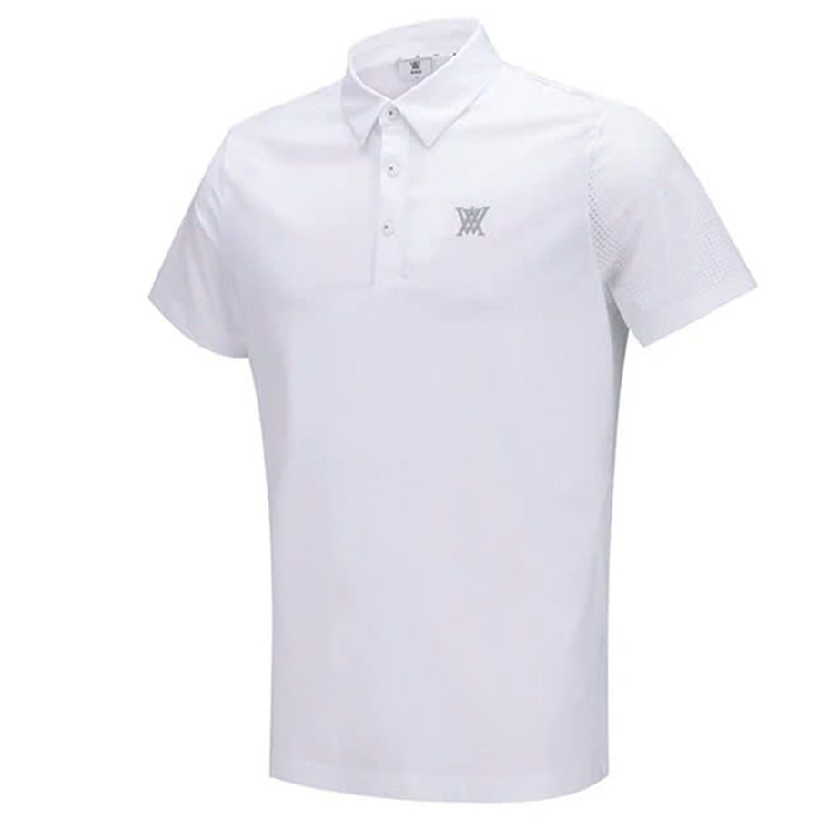 Áo golf nam tay ngắn Signature Logo Short T-Shirt - Black AGEMMTS01BK