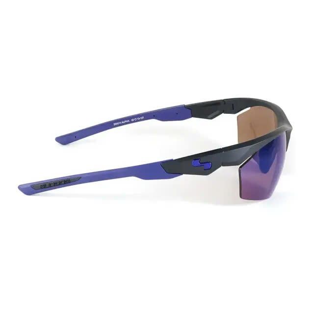 Kính râm Alpha Polarized - Matte Black/Brown Icy Blue Mirror Polarized