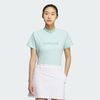 Áo golf nữ tay ngắn Heat.rdy Mock Neck Short Sleeve Semi Flash Aqua JM