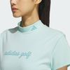 Áo golf nữ tay ngắn Heat.rdy Mock Neck Short Sleeve Semi Flash Aqua JM