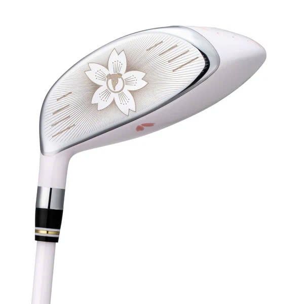 Bộ gậy golf nữ Fullset SAKURA DANCE 2 WHITE (12 gậy + cartbag + quà tặ