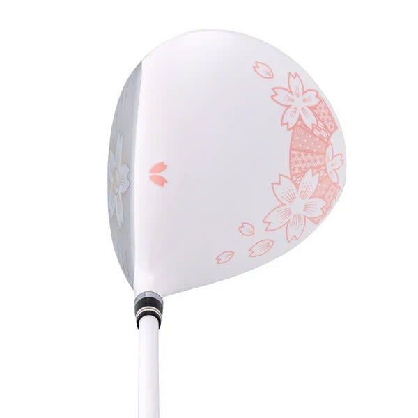 Bộ gậy golf nữ Fullset SAKURA DANCE 2 WHITE (12 gậy + cartbag + quà tặ