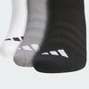 Vớ cổ thấp 3 Pack Ankle White / Grey Three / Black JI9117 | Adidas