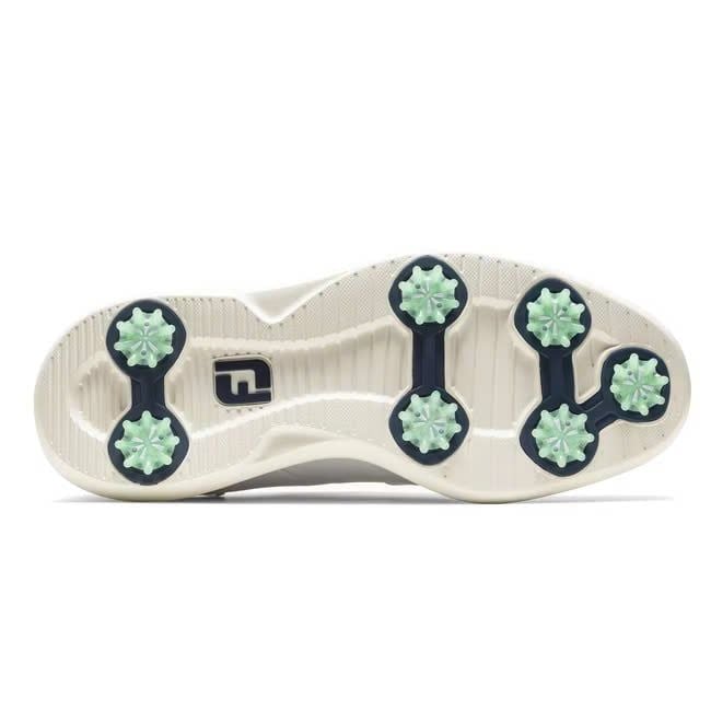Giày golf nam FF M TRADITIONS WHT/NVY/TEL 57975 | FootJoy