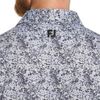 Áo golf nam tay ngắn Garden Print Lisle Periwinkle 37462 | FootJoy
