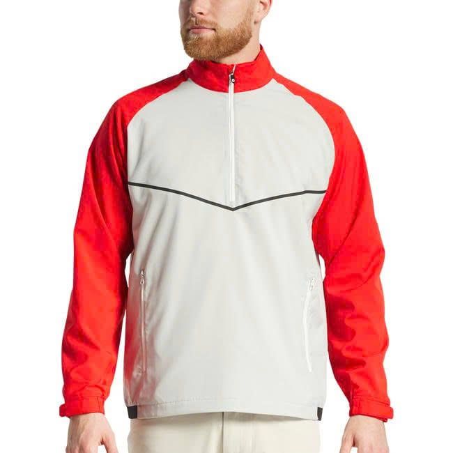 Áo khoác nam Zephyr Windshirt Red / Silver 31481 | FootJoy