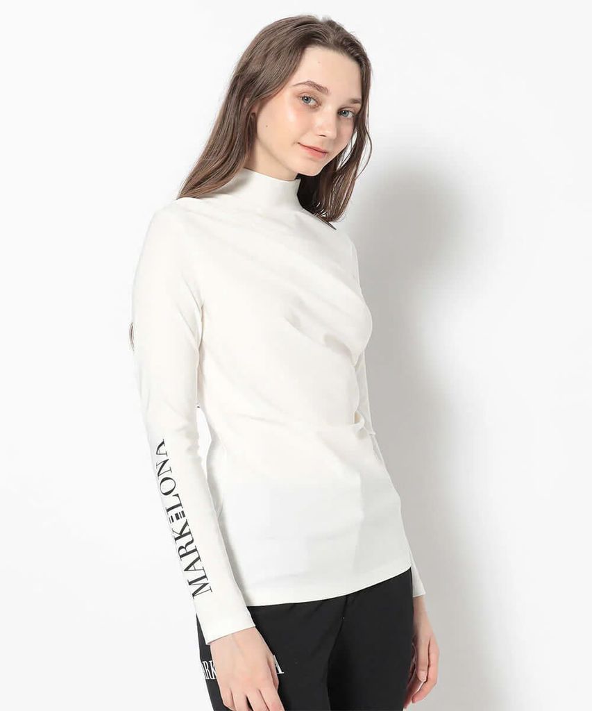 Áo golf tay dài nữ CDMT MCW-5C-AU50 (White) | MARK & LONA