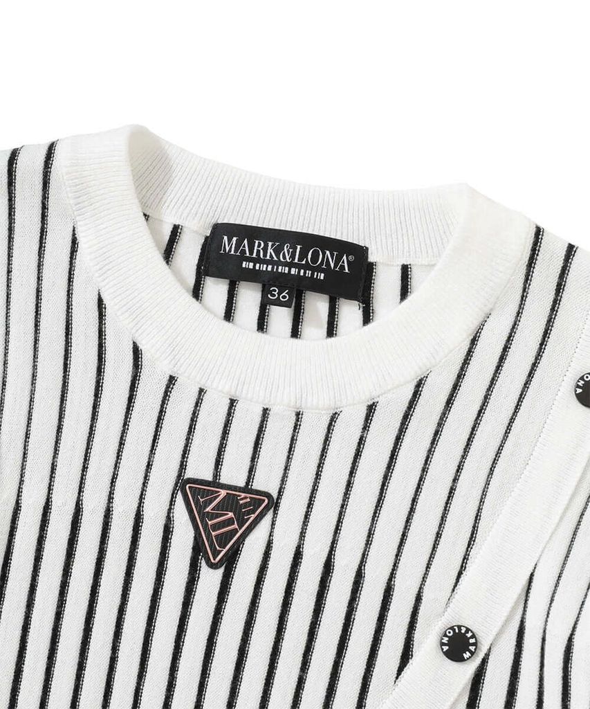 Áo golf tay dài nữ CPRK MCW-5C-AB54 (White) | MARK & LONA