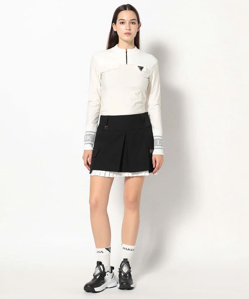 Áo golf tay dài nữ HCQT MCW-5C-AC50 (White) | MARK & LONA