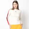 Áo golf nữ tay dài Ace Line Back Pleat Skirt MLW-5C-AU02 (Off White) | MARK & LONA