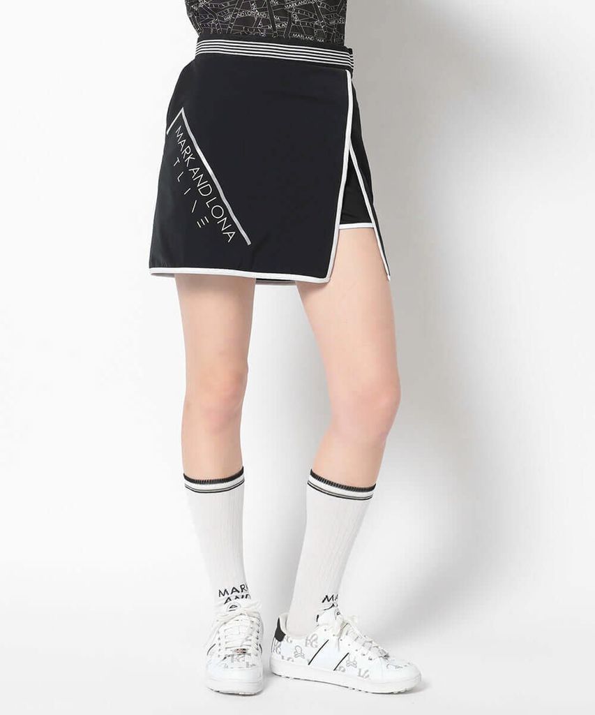 Váy golf Refined Edge Skirt MXW-5C-AE01 (Black) | MARK & LONA